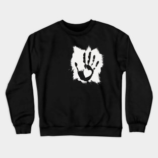 Hand holding Heart Crewneck Sweatshirt